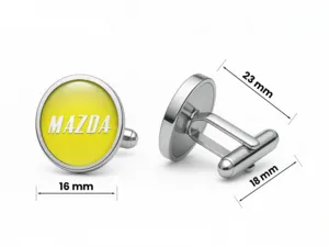 Mazda Hochzeit Manschettenknöpfe Minimalistisch Luxus Design